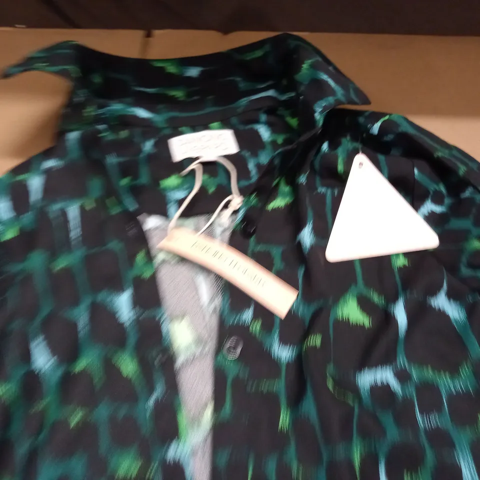 DANCING LEOPARD GREEN BELTED DRESS - 6