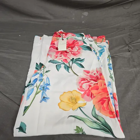 TED BAKER PRINTED TROUSERS - SIZE 3