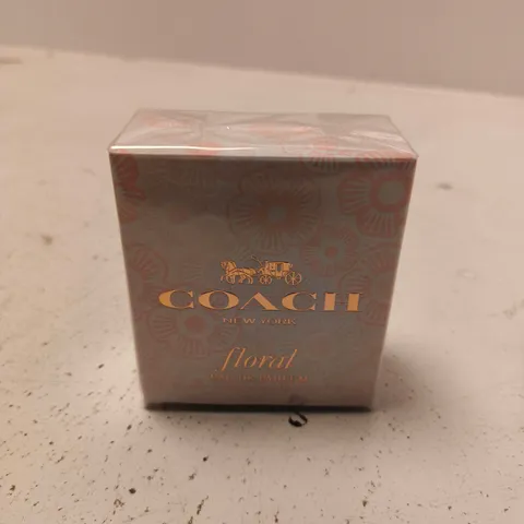 BOXED AND SEALED COACH FLORAL EAU DE PARFUM - 30ML