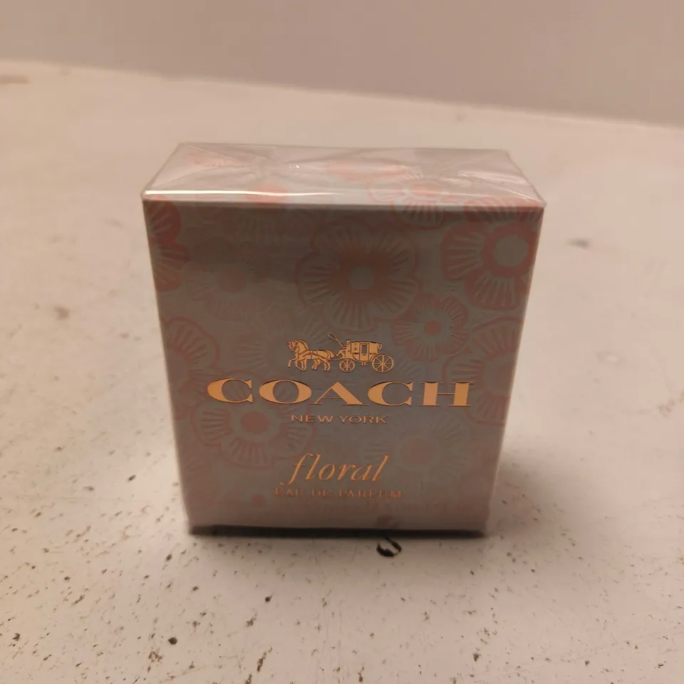 BOXED AND SEALED COACH FLORAL EAU DE PARFUM - 30ML