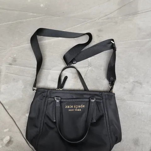 KATE SPADE NEW YORK BLACK NYLON TOTE BAG