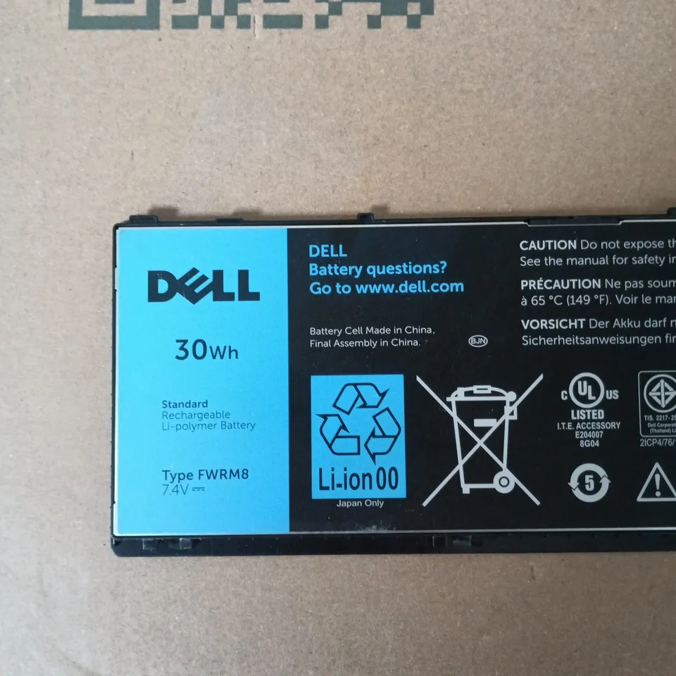 DELL LAPTOP BATTERY 30WH LI-ION 7.4V TYPE FWRM8 – PACK OF 3
