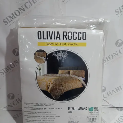 OLIVIA ROCCO SUPER SOFT DUVET COVER SET - KING SIZE