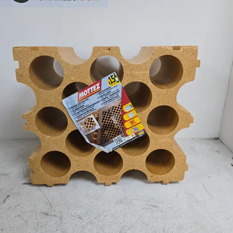 MOTTEZ - POLYSTYRENE BOTTLE RACK.