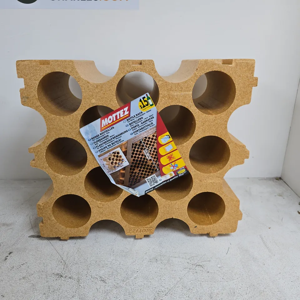 MOTTEZ - POLYSTYRENE BOTTLE RACK. 