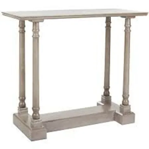 BOXED BECKENHAM 96cm SOLID WOOD CONSOLE TABLE (1 BOX)