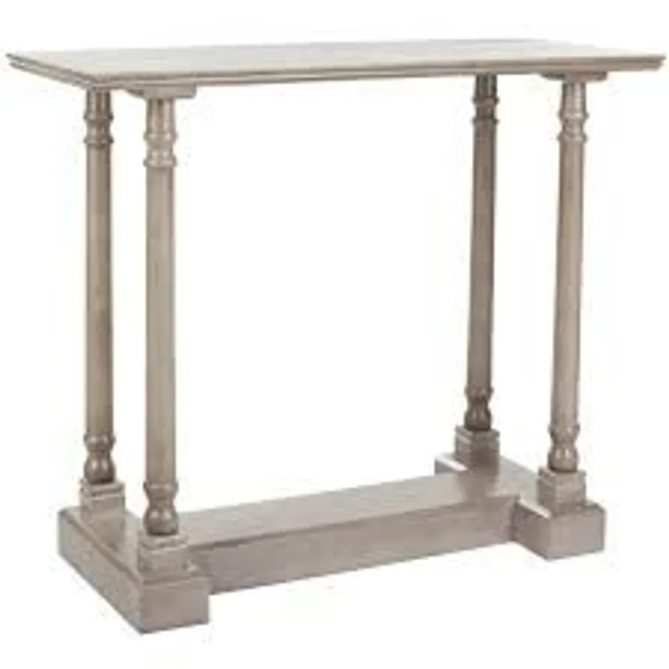 BOXED BECKENHAM 96cm SOLID WOOD CONSOLE TABLE (1 BOX)