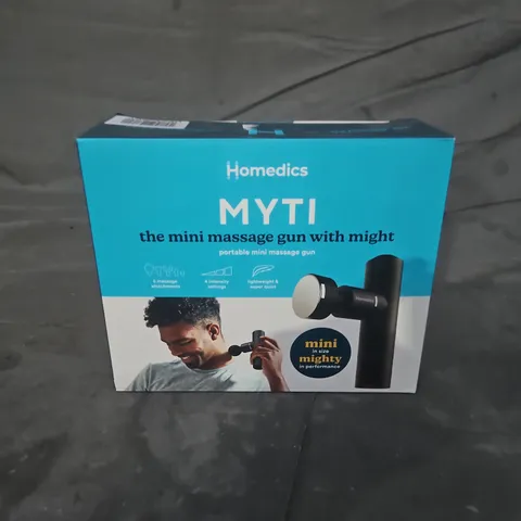 BOXED HOMEDICS MYTI PORTABLE MINI MASSAGER