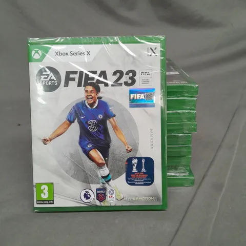 LOT OF 10 SEALED FIFA 23 GAMES FOR XBOX SERIES X