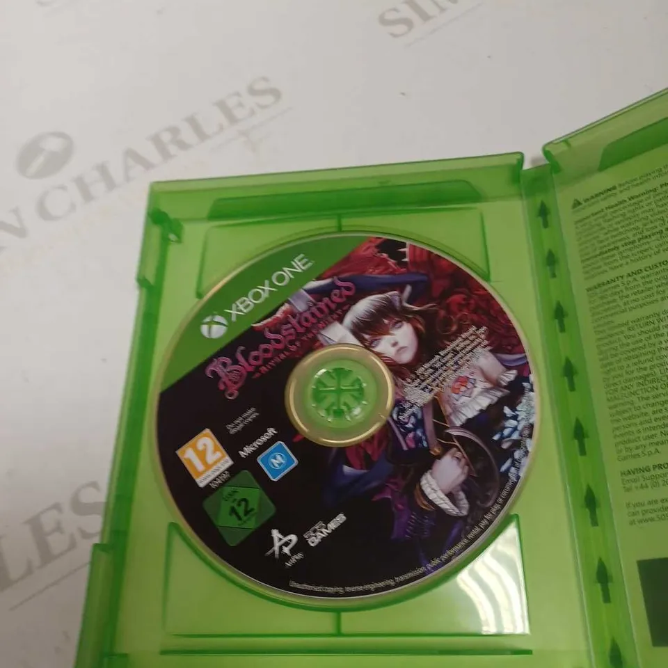 XBOX ONE BLOODSTAINES RITUAL OF THE NIGHT 