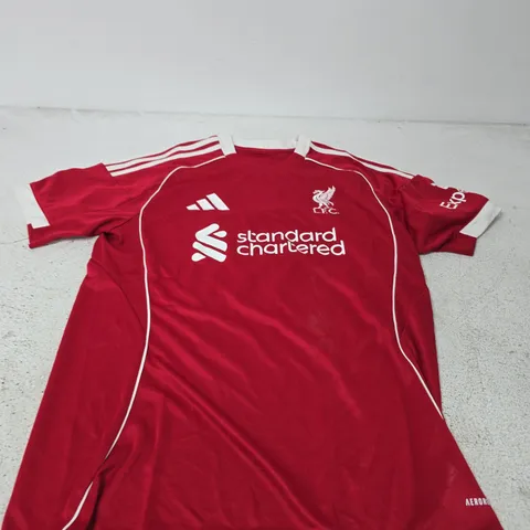 SIGNED VIRGIL LIVERPOOL FC 2025/26 HOME JERSEY - M