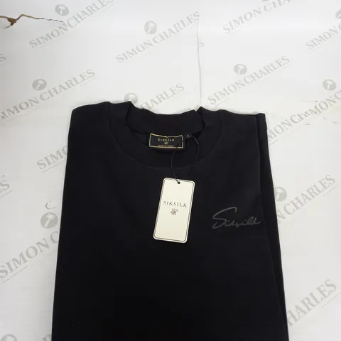 SIKSILK SCRIPT T-SHIRT SIZE L