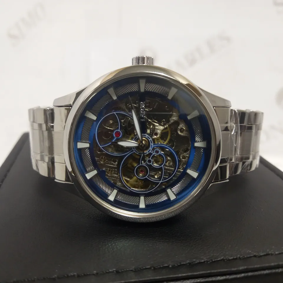 LATOR CALIBRE PART SKELETON BRACELET STRAP WATCH RRP £550