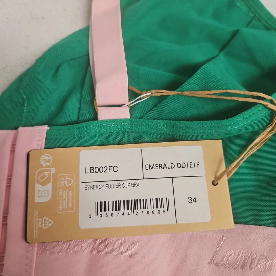 LEMONADE EMERALD FULLER CUP BRA – UK 34, DD/E/F