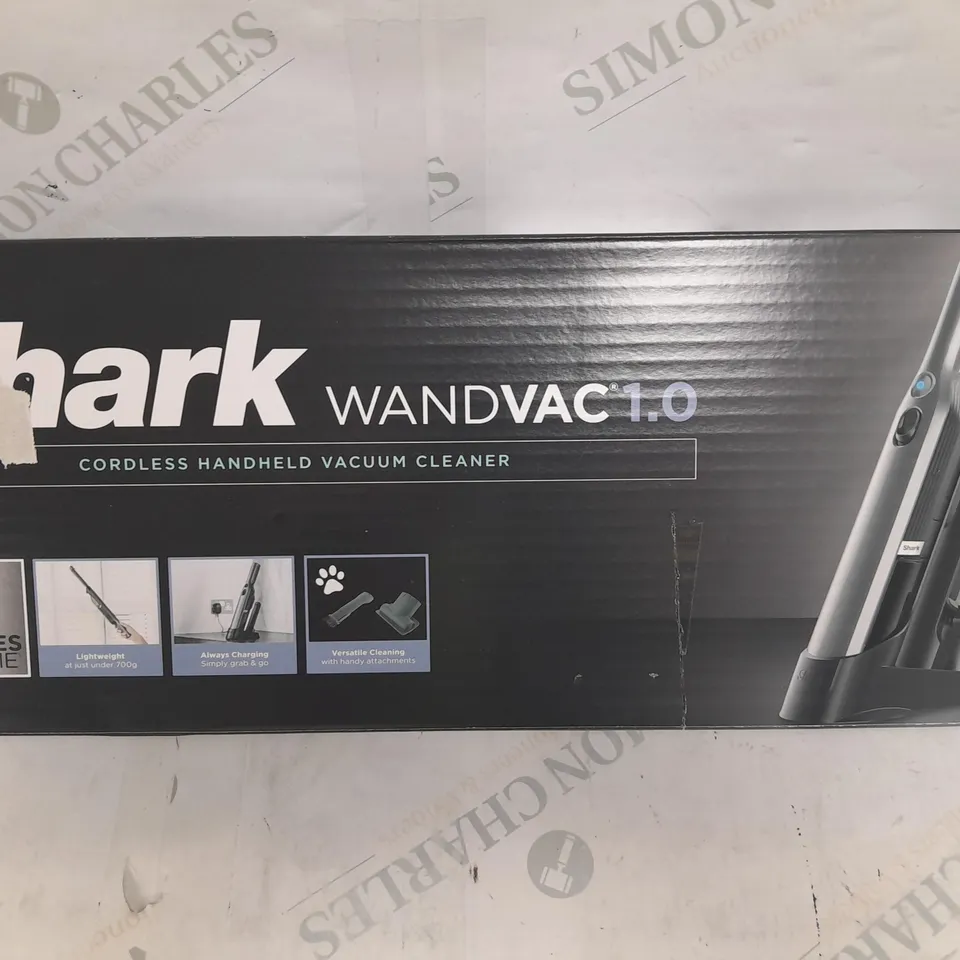 SHARK CORDLESS HANDHELD VACUUM CLEANER WV200UK