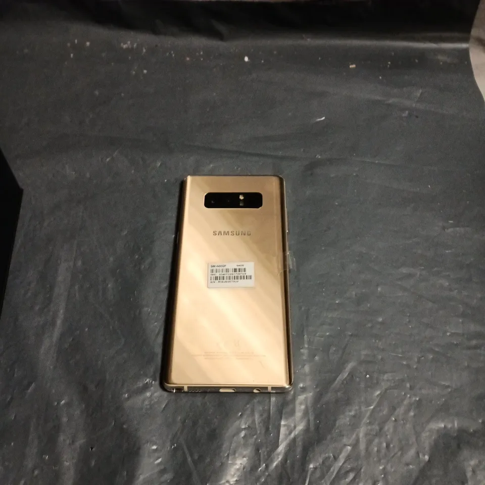 SAMSUNG GALAXY NOTE8 SMARTPHONE – GOLD (BOXED)