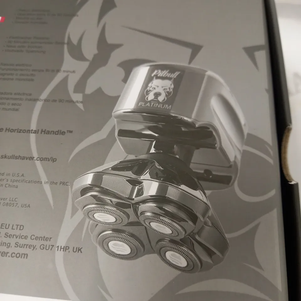 SKULL SHAVER PITBULL SHAVER PLATINUM PRO 