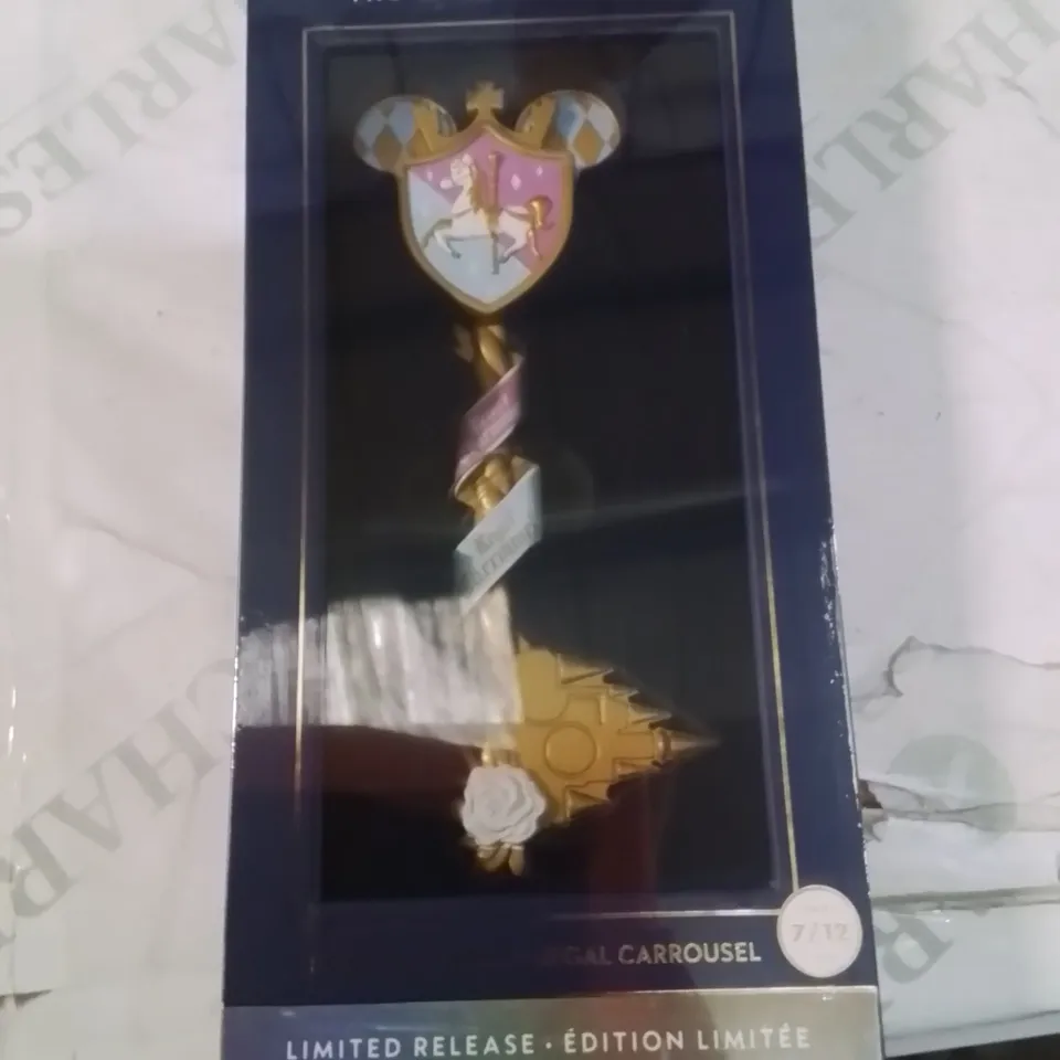 BOXED LIMITED RELEASE PRINCE CHARMING REGAL CARROUSEL HICKEY MOUSE APPROXIMATELY 12PCS 