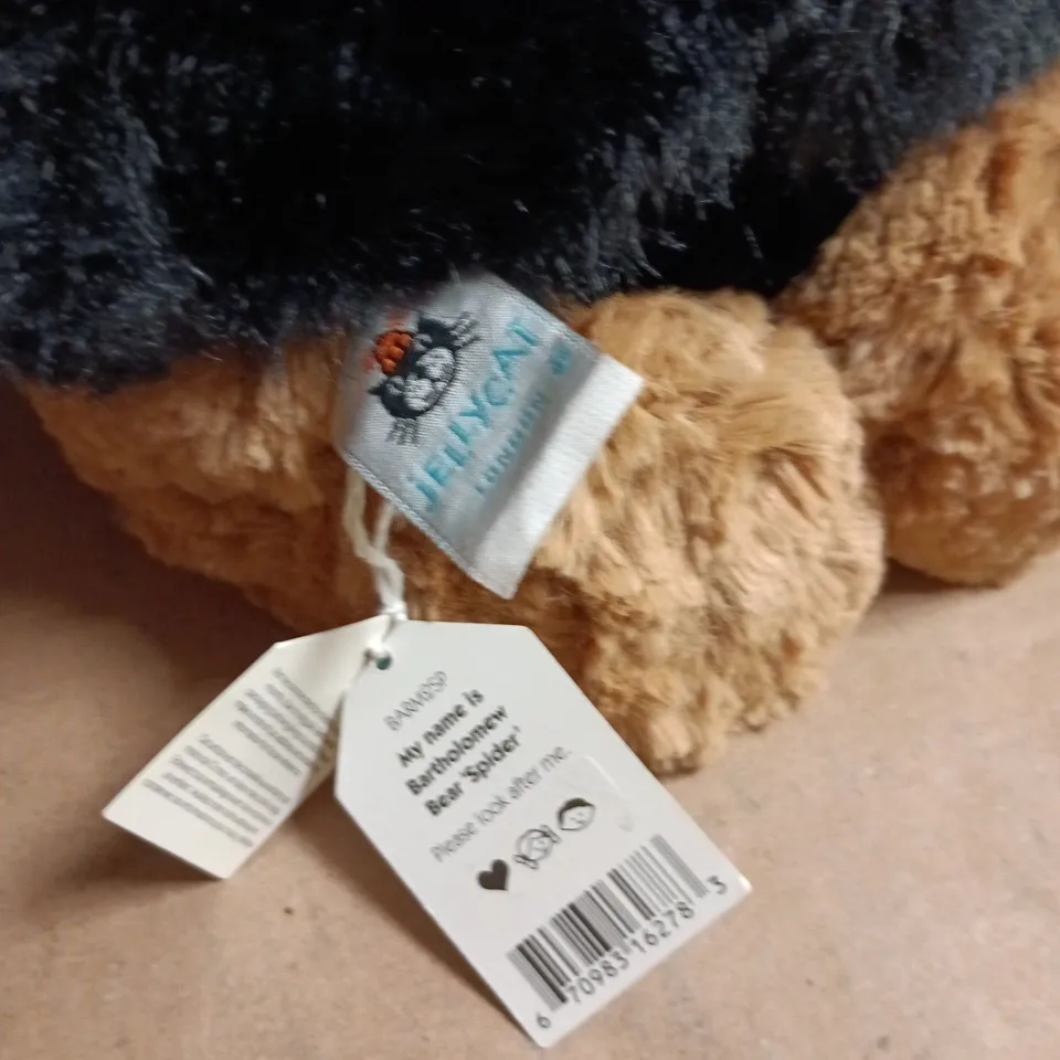 JELLYCAT BARTHOLOMEW BEAR SPIDER PLUSHIE