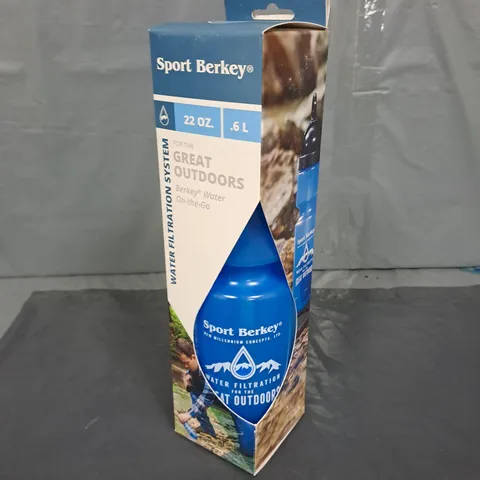 BOX OF APPROXIMATELY 16 SPORT BERKEY WATER FILTRATION SYSTEM