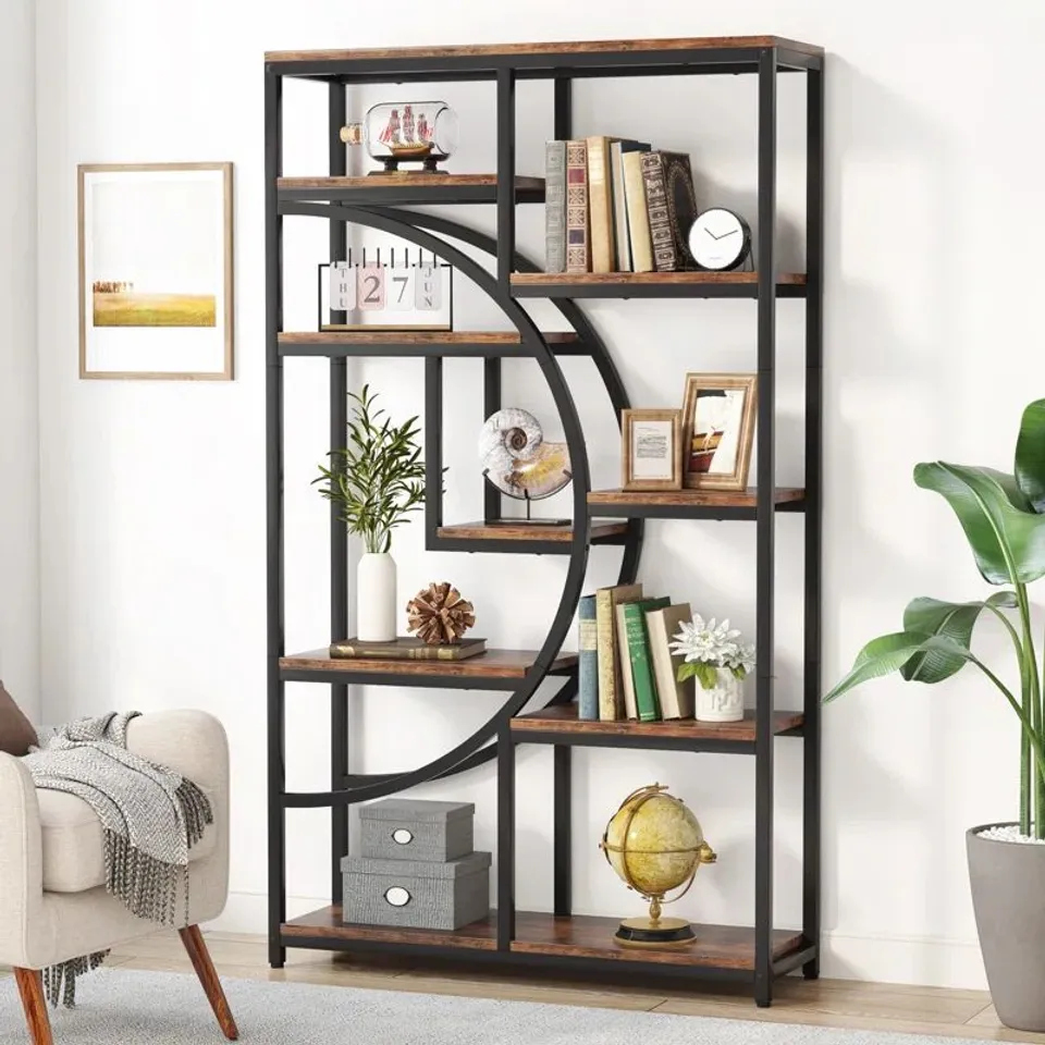 BOXED ALBERICO BOOKCASE