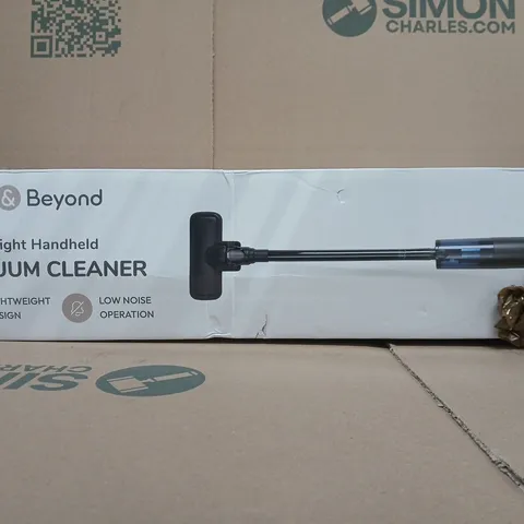 BOXED BLISS & BEYOND LIGHTWEIGHT HANDHELD VACUUM CLEANER