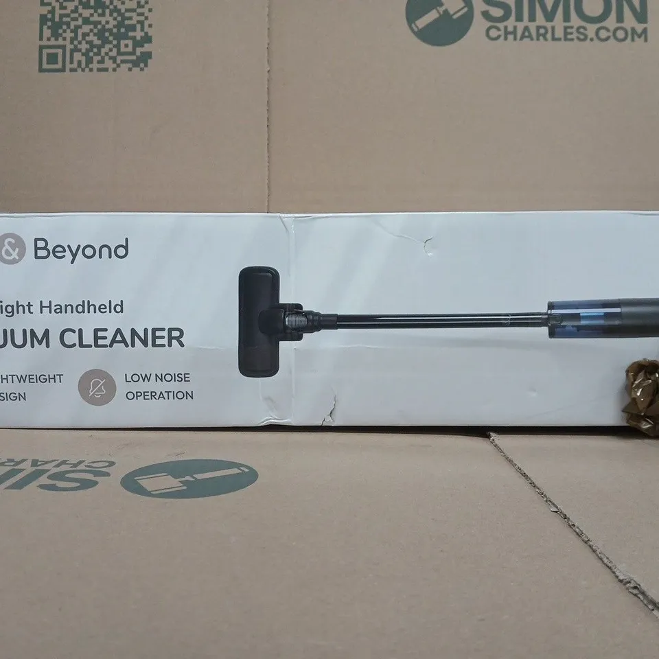 BOXED BLISS & BEYOND LIGHTWEIGHT HANDHELD VACUUM CLEANER