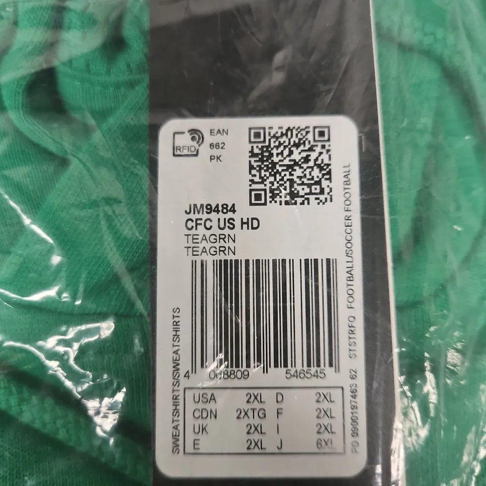 ADIDAS CELTICS SWEATSHIRT – GREEN, 2XL