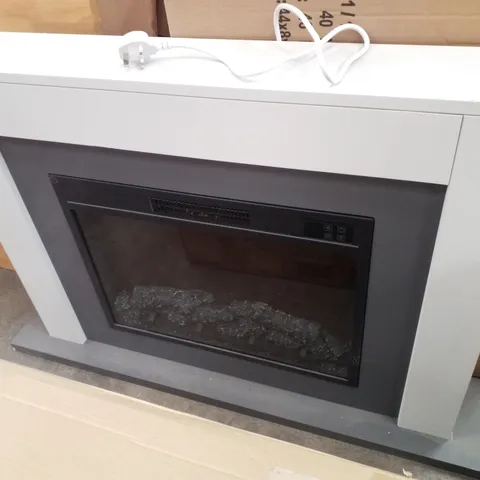 BOXED MARLOW ELECTRIC FIREPLACE SUITE