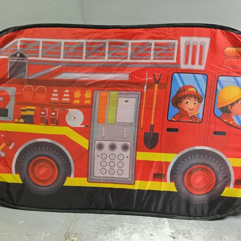 UNBRANDED KIDS POP UP FIRE TRUCK TENT 