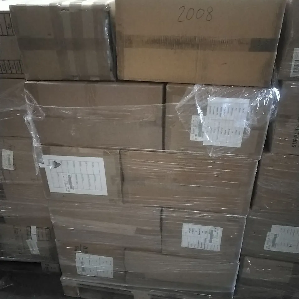 PALLET CONTAINING APPROXIMATELY 150 BRAND NEW DESIGNER WOMEN'S CLOTHES WHICH INCLUDE; JD WILLIAMS DRESSES, PANTS, TOPS ETC