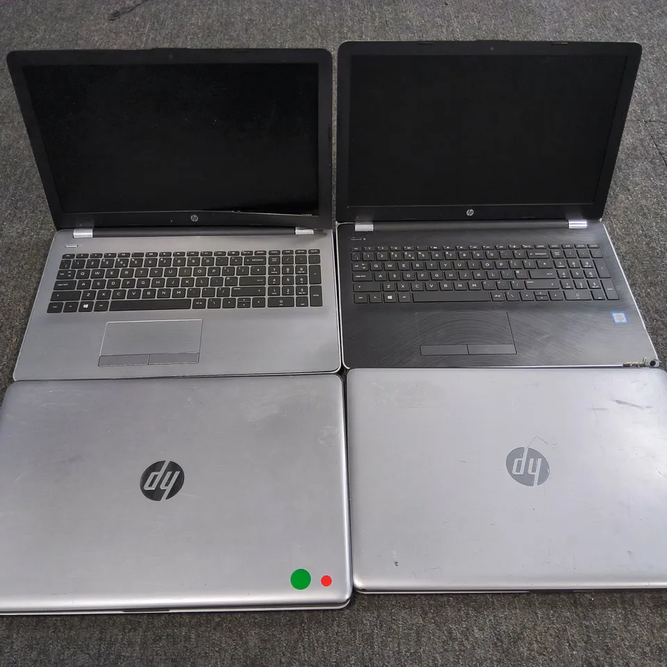 LOT OF 4 UNBOXED HP LAPTOPS TO INCLUDE MODEL 250 G6