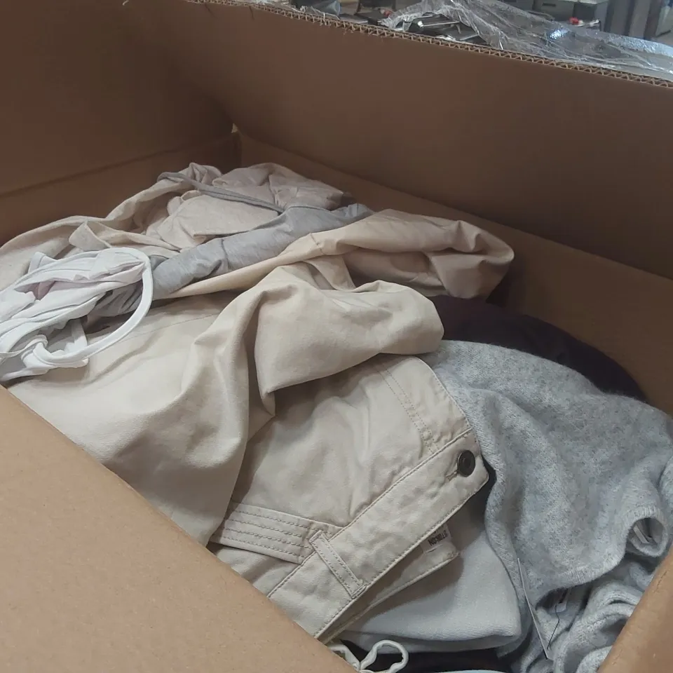 PALLET CONTAINING A VERY LARGE QUANTITY OF ASSORTED ITEMS INCLUDING: BEDDING, JUMPERS, JEANS, CARGO PANTS, LUNCH BOXES, BIKINIS, SHIRTS ECT