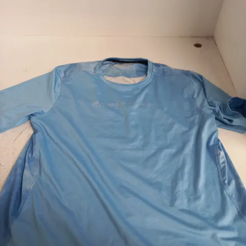 MONTERRAIN BLUE OUTDOOR T-SHIRT, SIZE XL