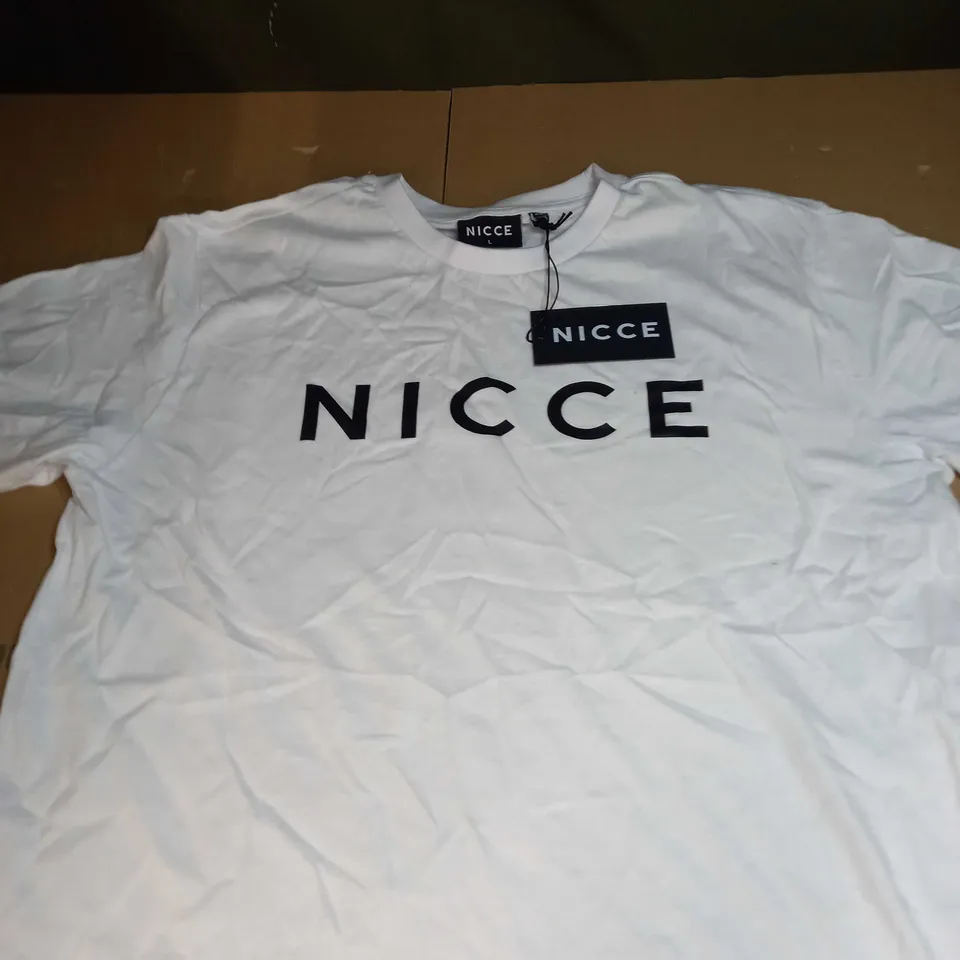 NICCE LOGO T-SHIRT SIZE L