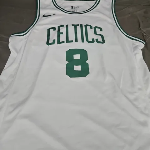 BOSTON CELTIC NBA JERSEY - PORZINGIS 8 - SIZE XL