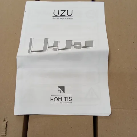 BOXED UZU SHELF //ANTHRACITE 