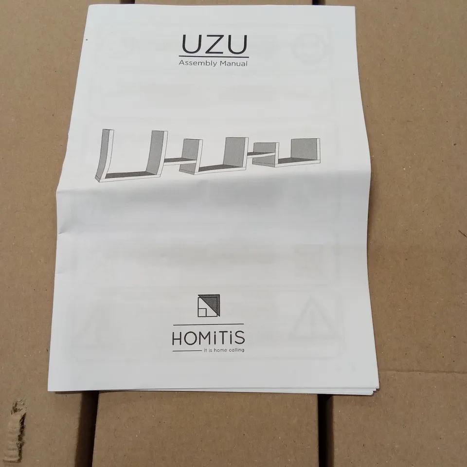 BOXED UZU SHELF //ANTHRACITE 