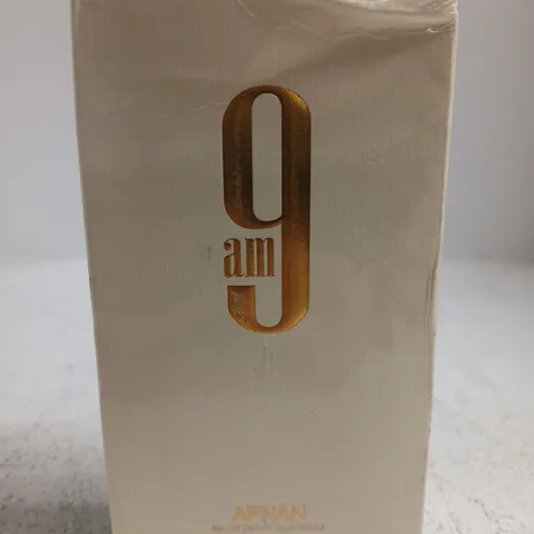 SEALED AFNAN 9 AM UNISEX EAU DE PARFUM 100ML