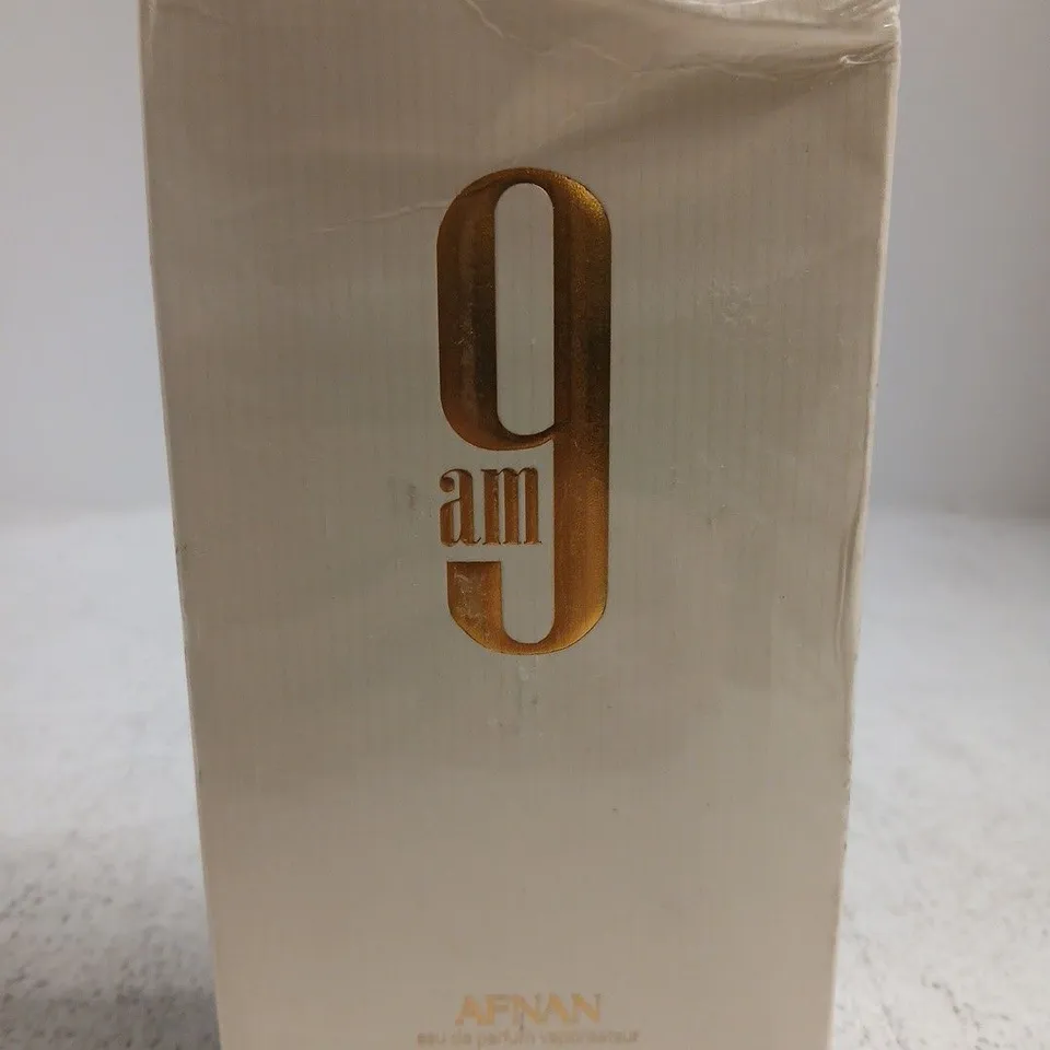 SEALED AFNAN 9 AM UNISEX EAU DE PARFUM 100ML