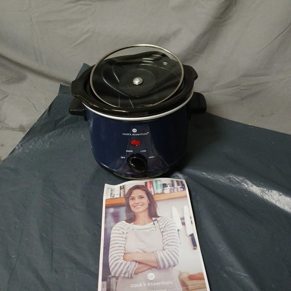 COOKS ESSENTIAL 1.5L SLOW COOKER BOXED