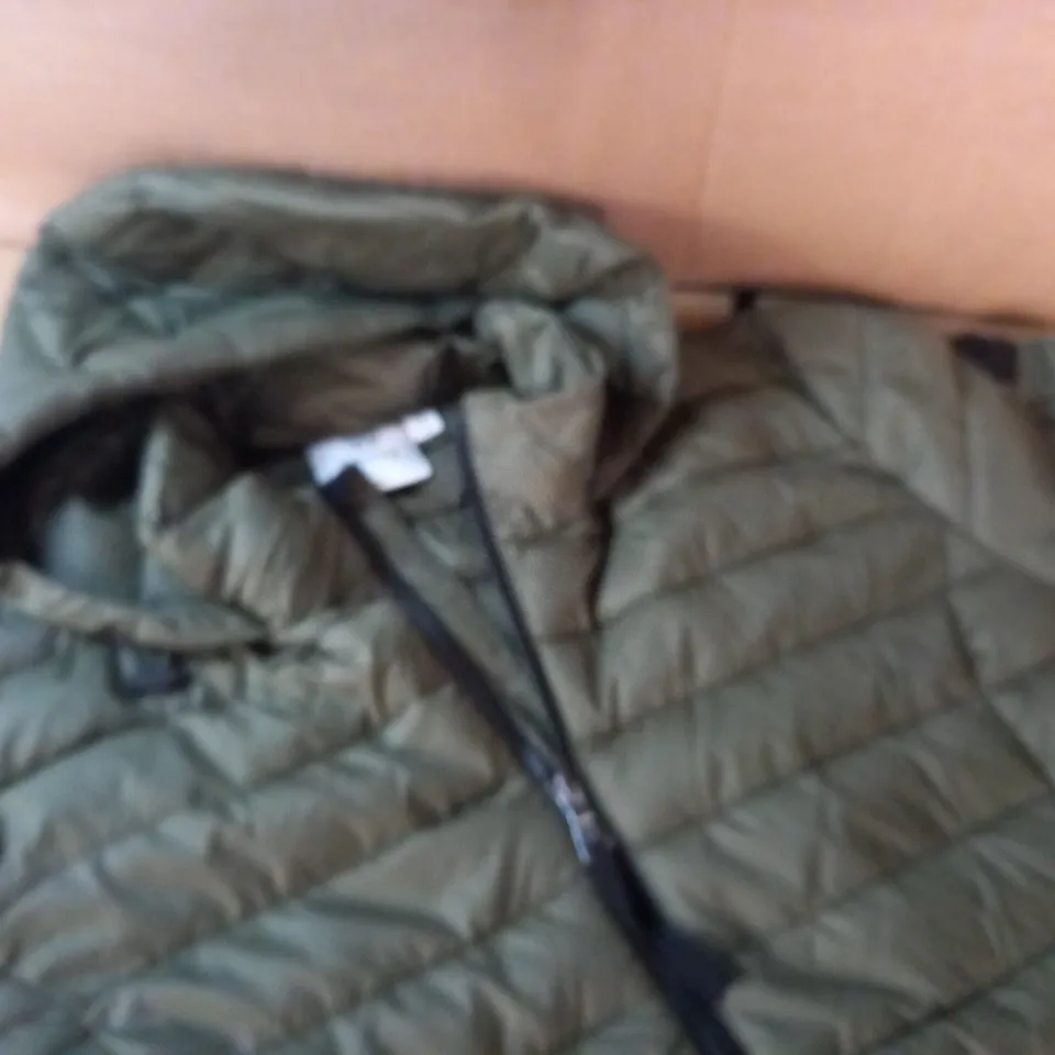 TOG 24 LONGLINE WOMENS JACKET IN KHAKI - 18