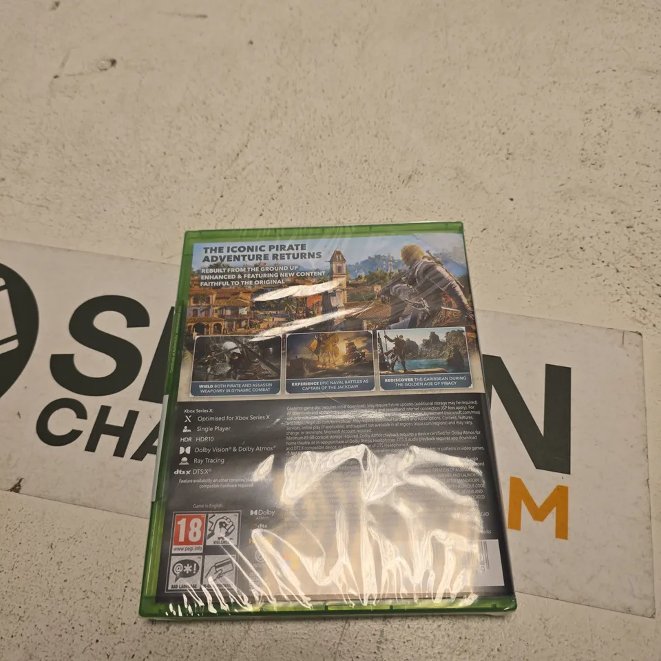 ASSASSIN'S CREED BLACK FLAG RESYNCED – XBOX SERIES X (SEALED)
