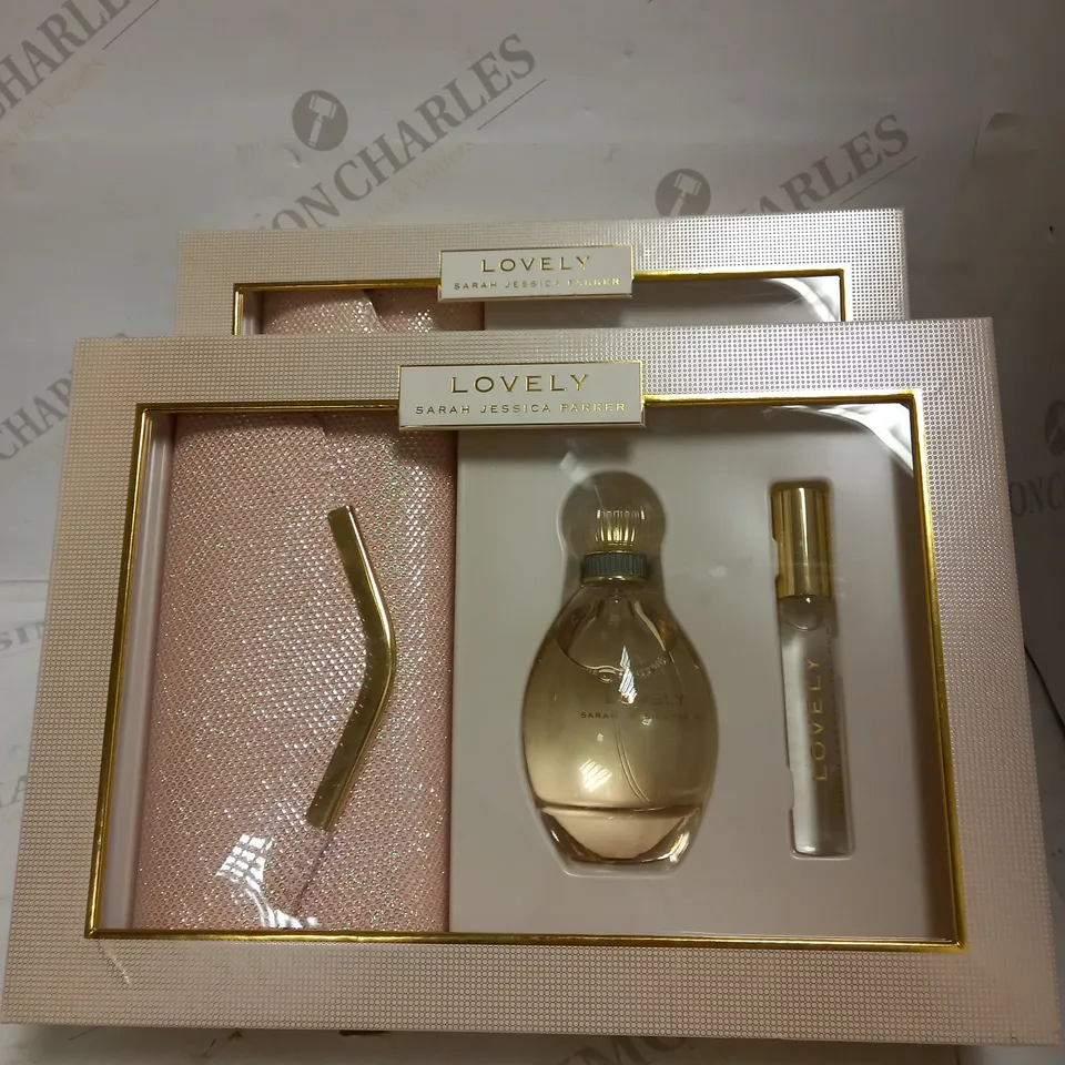LOT OF 2 SARAH JESSICA PARKER LOVELY EAU DE PARFUM GIFT SETS	