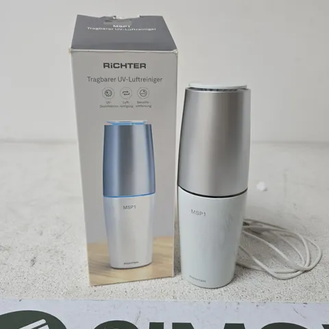 BOXED RICHTER MSP1 UV-C AIR PURIFIER