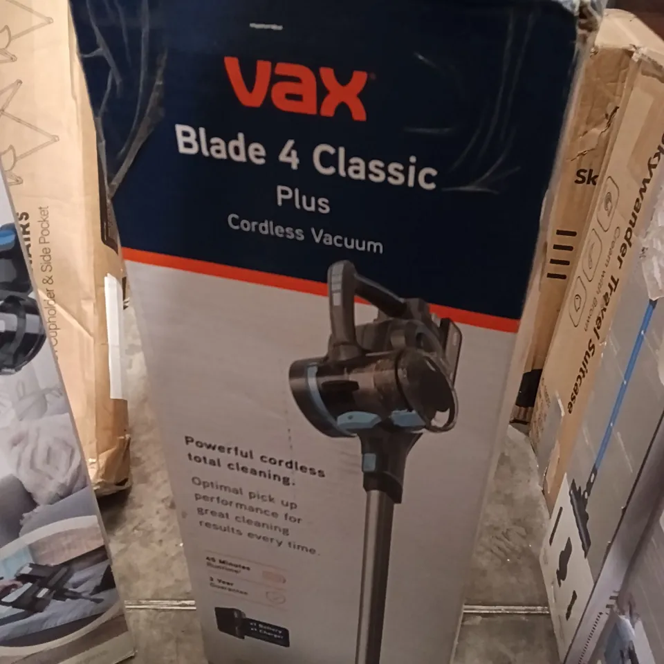 BOXED KEPLIN VAX BLADE 4 CLASSIC PLUS CORDLESS VACUUM CLEANER 