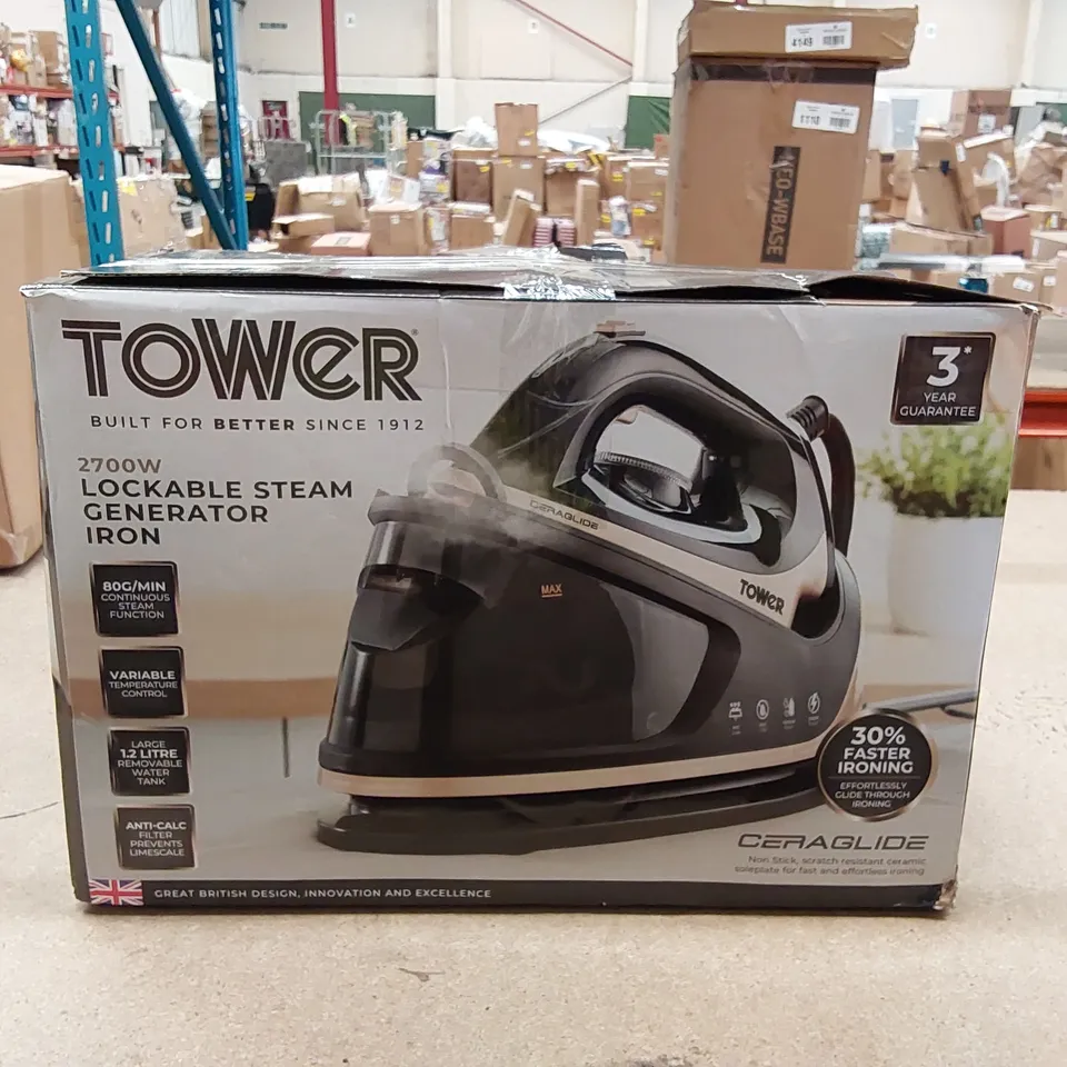 BOXED TOWER T22023GLD CERAGLIDE STEAM IRON GOLD 2700W (1 BOX)