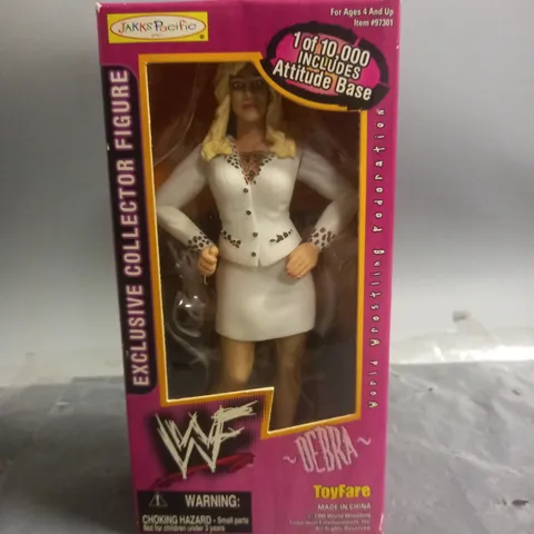 JAKKS PACIFIC WWF EXCLUSIVE COLLECTOR FIGURE - DEBRA