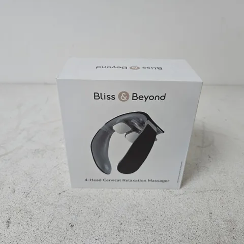 BOXED BLISS & BEYOND 4-HEAD CERVICAL RELAXATION MASSAGER