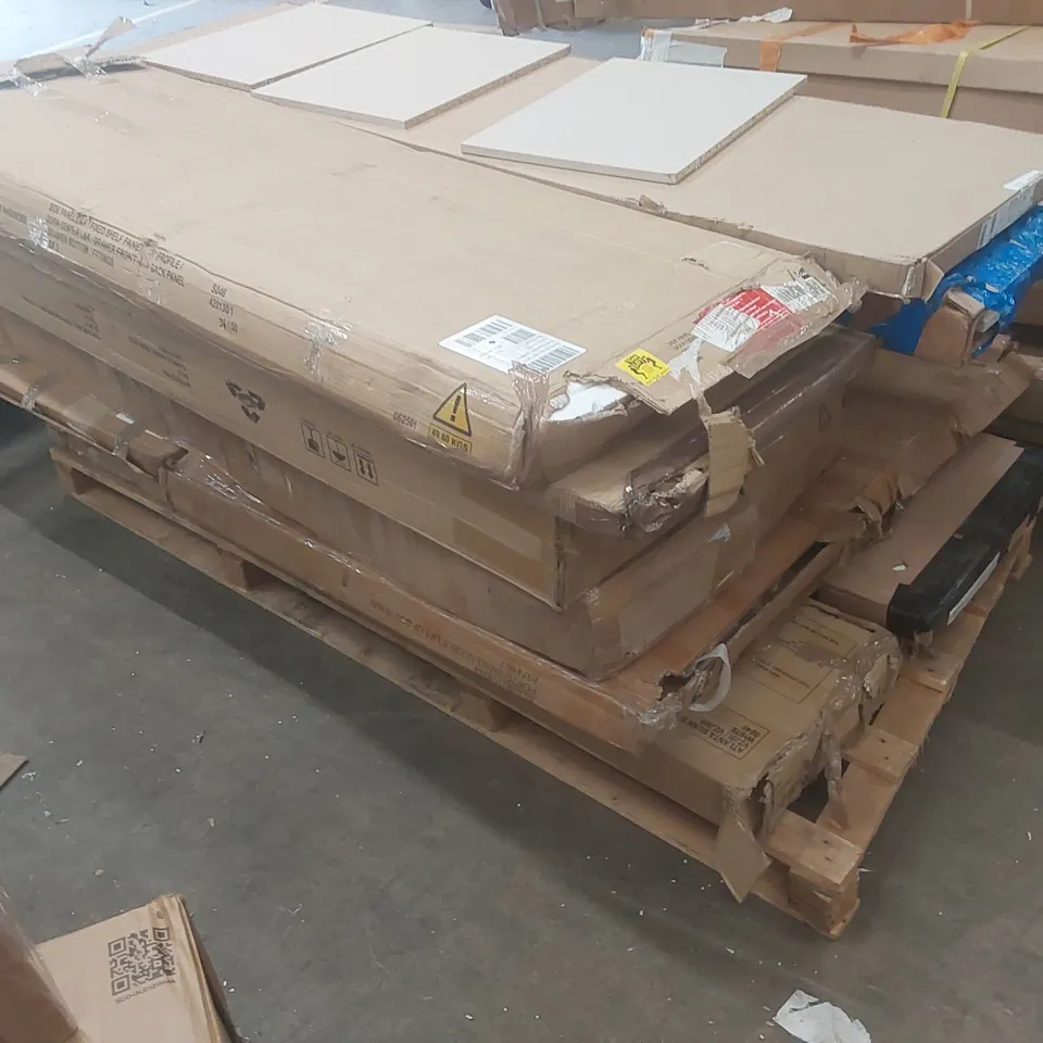 PALLET CONTAINING A VERY LARGE QUANTITY OF ASSORTED FURNITURE PARTS ECT